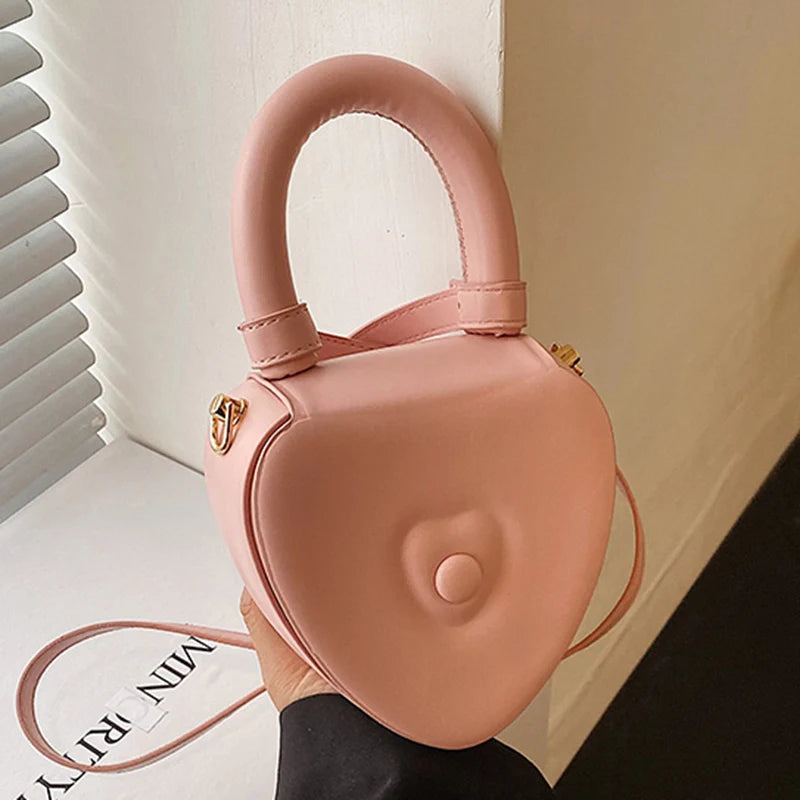 Small Crossbody Bags PU Leather Shoulder Bag For Women Lovely Totes Ladies Handb