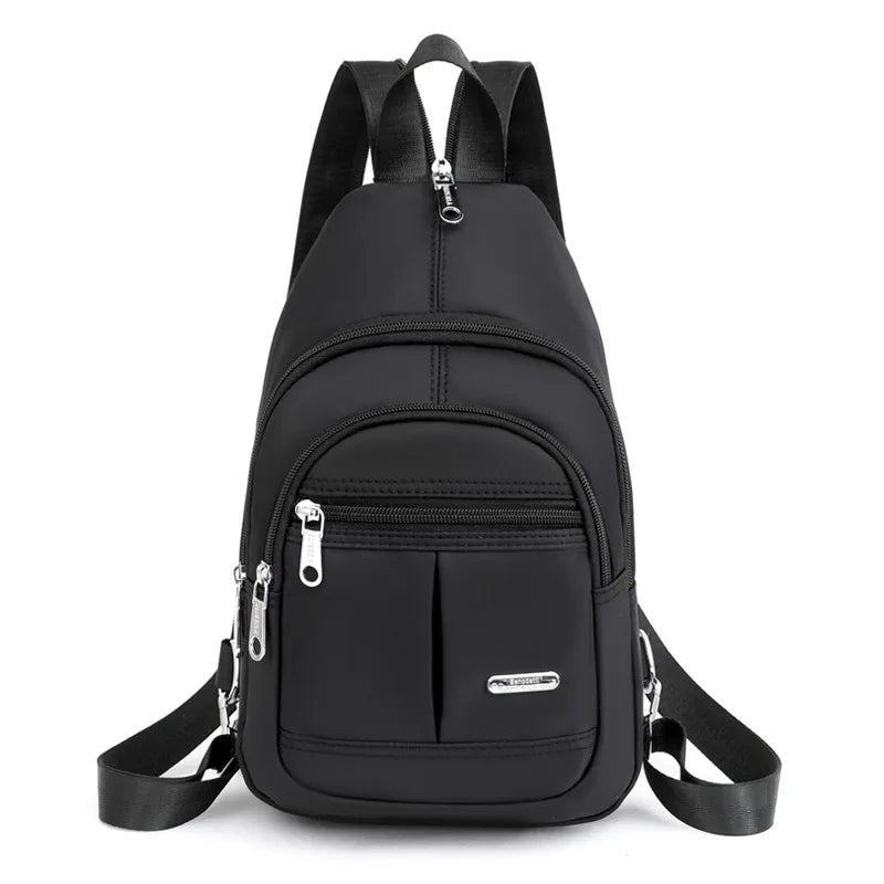 Women's Anti-theft Crossbody Bag Waterproof Sling Chest Pack