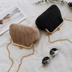 Boho Crossbody Evening Clutch Bag for Women Hasp Handbag
