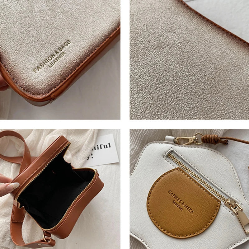 Small Women's Bread Purse Egg Shoulder Messenger Bag