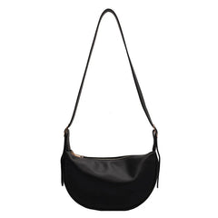 Women's Nylon Shoulder Bag Large Capacity All-match Half-moon Crossbody Tote