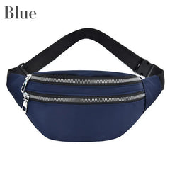 Women's Small Fanny Pack Sports Waist Bag Zipper Coin Purse