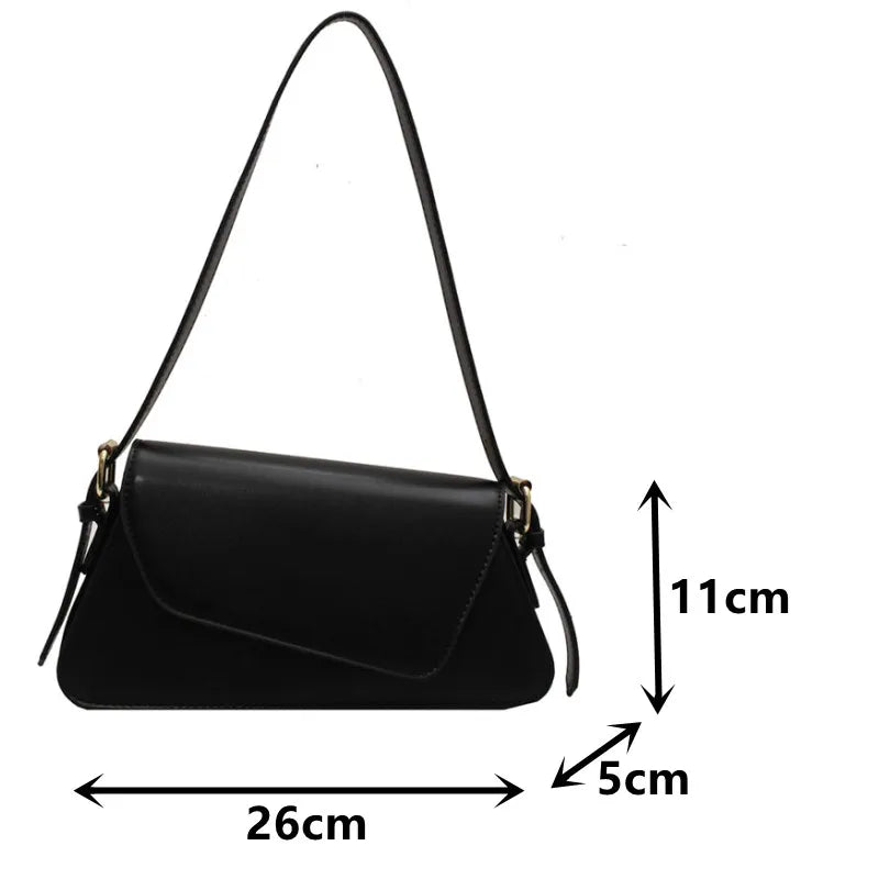 Small Flap Shoulder Bags for Women Pu Leather Crossbody Bag