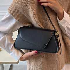 Small Flap Shoulder Bags for Women Pu Leather Crossbody Bag