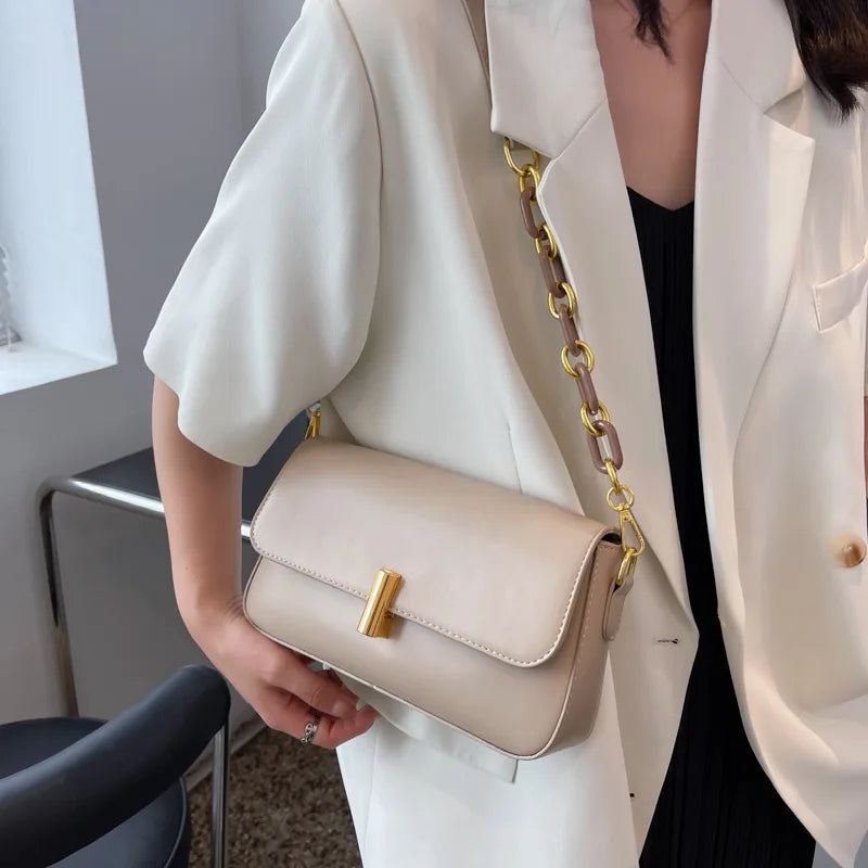 Small Flap Shoulder Bag Women Crossbody Bag Casual Female Handbag