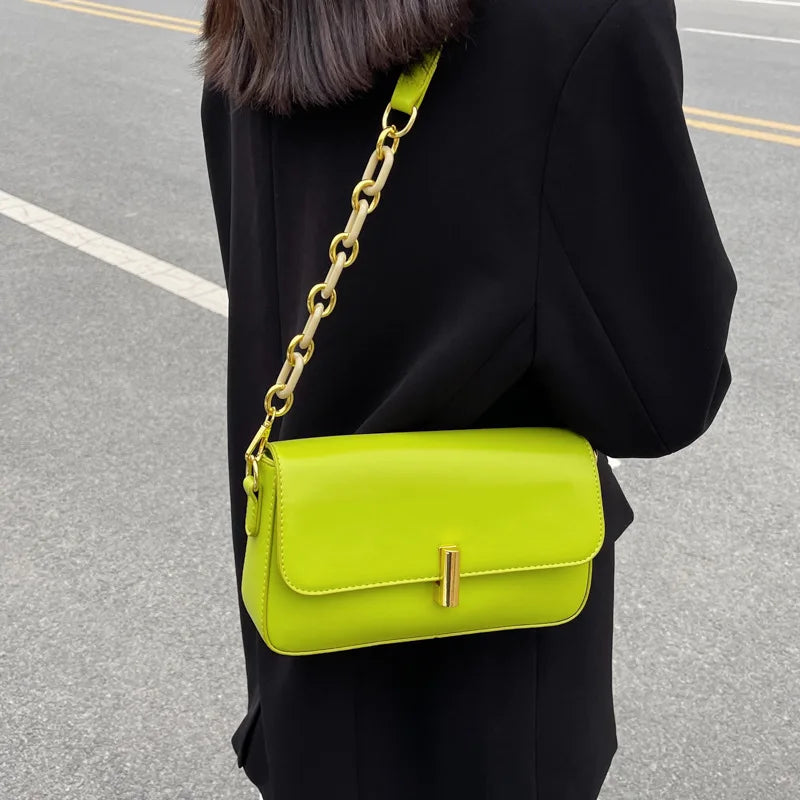 Small Flap Shoulder Bag Women Crossbody Bag Casual Female Handbag