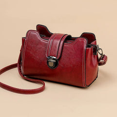 Vintage Solid Flap Shoulder Bag Women Crossbody Bolso Mujer
