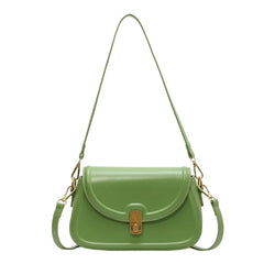Small Flip Crossbody Bag for Women - Spring Trends Leather Shoulder Bag