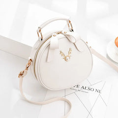 Small Round Bag Women Autumn Ins Net Red Messenger Small Fresh Shou