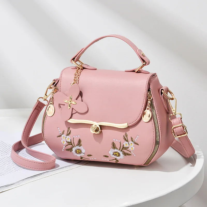 Fashionable Girl Shoulder Bag Autumn All-match Messenger Bag Handbag