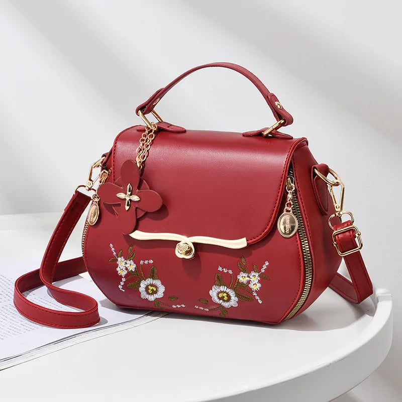 Fashionable Girl Shoulder Bag Autumn All-match Messenger Bag Handbag
