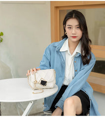 Small Golden Ball Chain Women's Bag Summer Niche Crossbody Bag