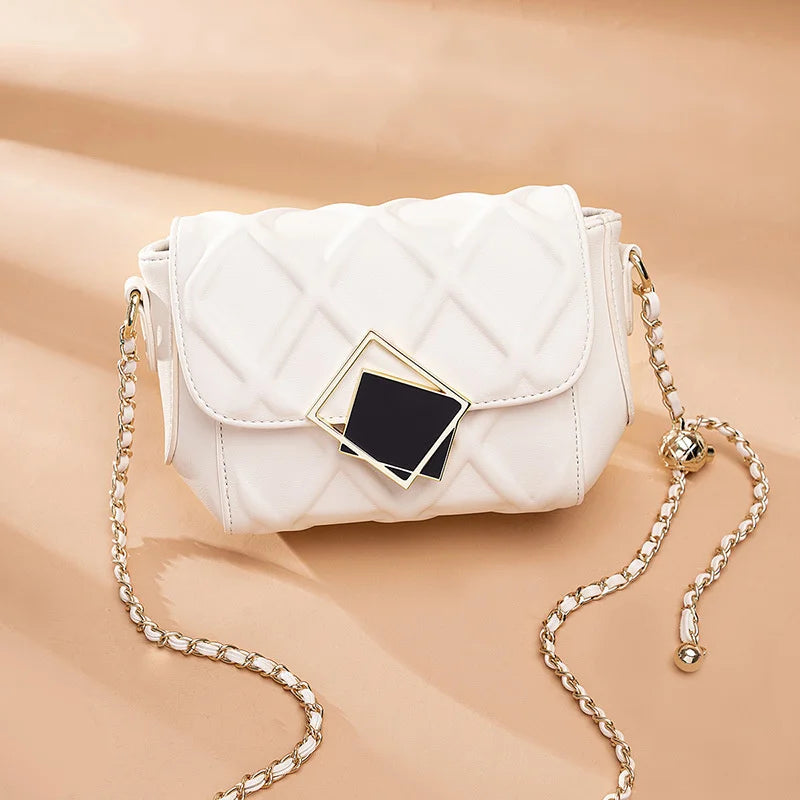 Small Golden Ball Chain Women's Bag Summer Niche Crossbody Bag