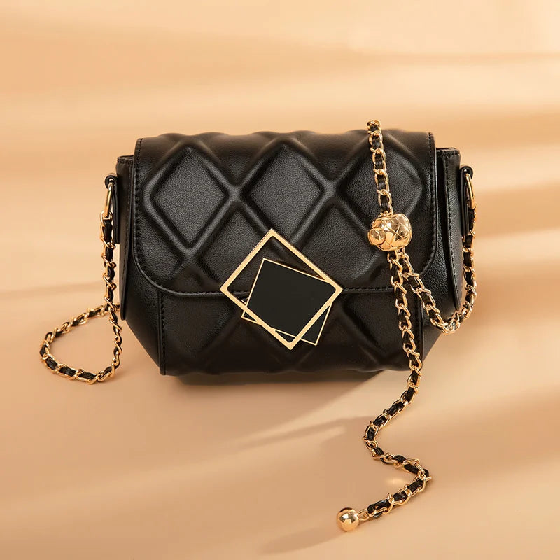 Small Golden Ball Chain Women's Bag Summer Niche Crossbody Bag