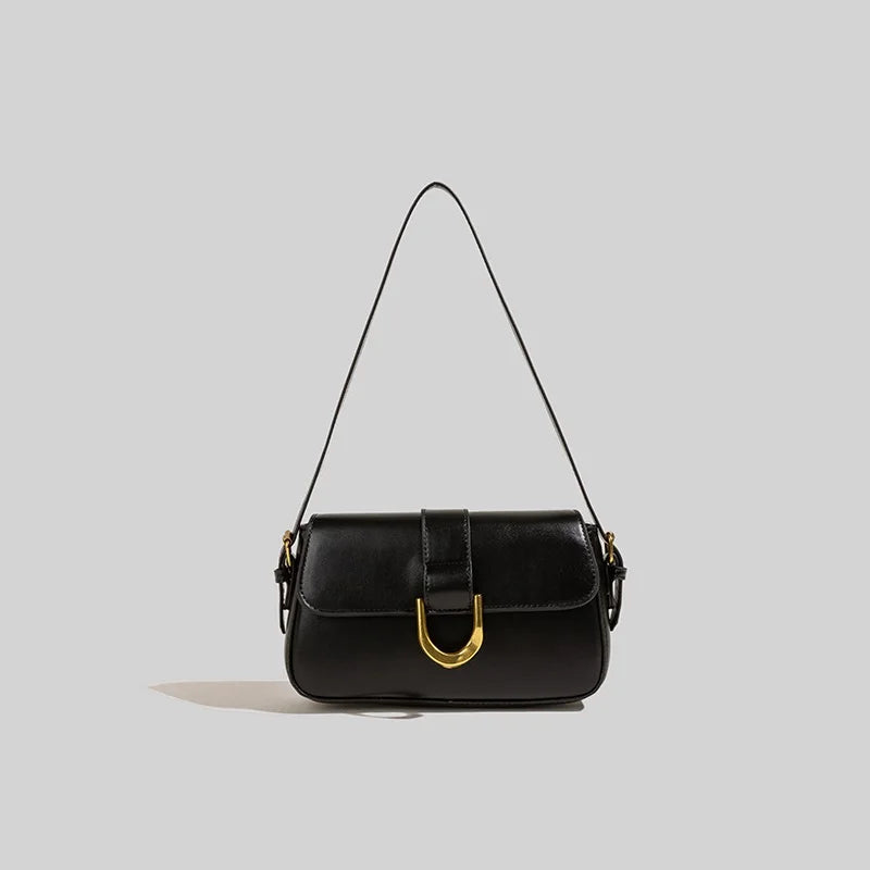 Green Leather Crossbody Bag for Women