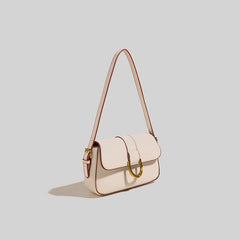 Green Leather Crossbody Bag for Women
