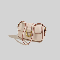 Green Leather Crossbody Bag for Women
