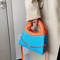 Women's Top Shoulder Bag Heart Handle Crossbody Bag