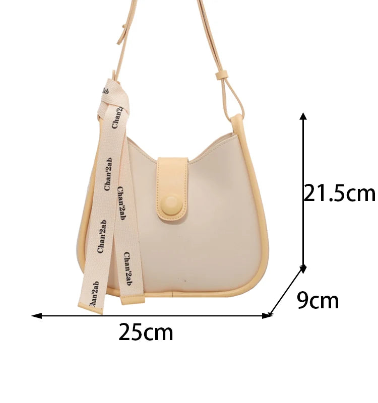 Women's Shoulder Bag High Pu Leather Crossbody Messenger Bag