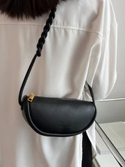 Small Hobos Women's Bag Underarm Pu Leather Shoulder Bags for Women