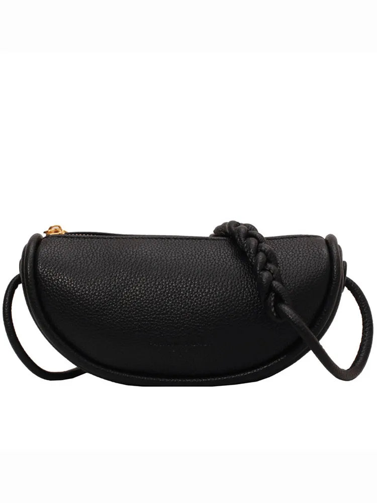 Small Hobos Women's Bag Underarm Pu Leather Shoulder Bags for Women