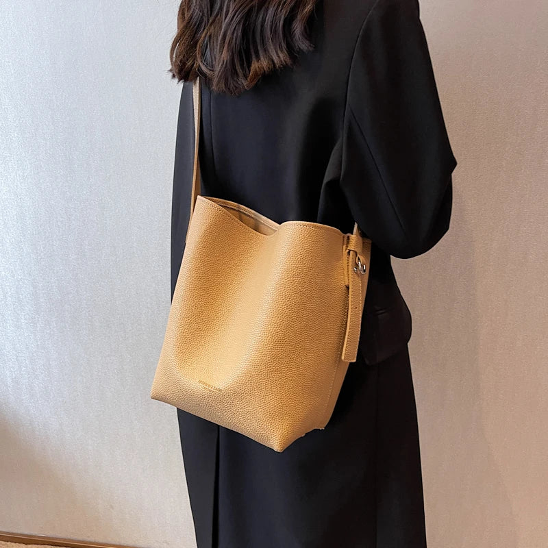 Leather Shoulder Side Bags for Women High Handbags Crossbody Bag