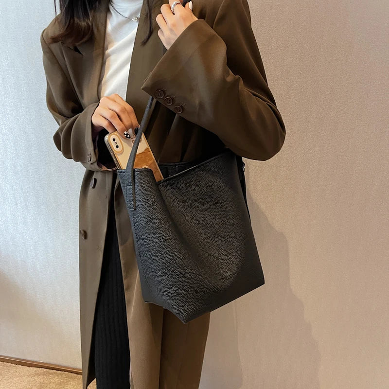 Leather Shoulder Side Bags for Women High Handbags Crossbody Bag