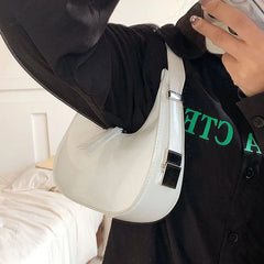 Leather Underarm Bag for Women Totes Shoulder Bag Lady Handbags