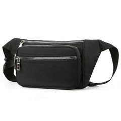 Men Women Waist Bag Travel Chest Bag Female Zipper Crossbody Pack