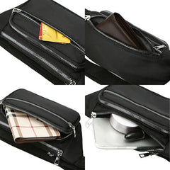 Men Women Waist Bag Travel Chest Bag Female Zipper Crossbody Pack