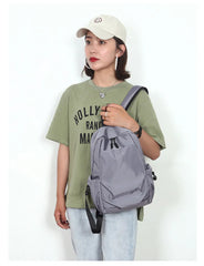 Small Waterproof Men's Backpack Nylon Mini Light School Bag Women Shoulder