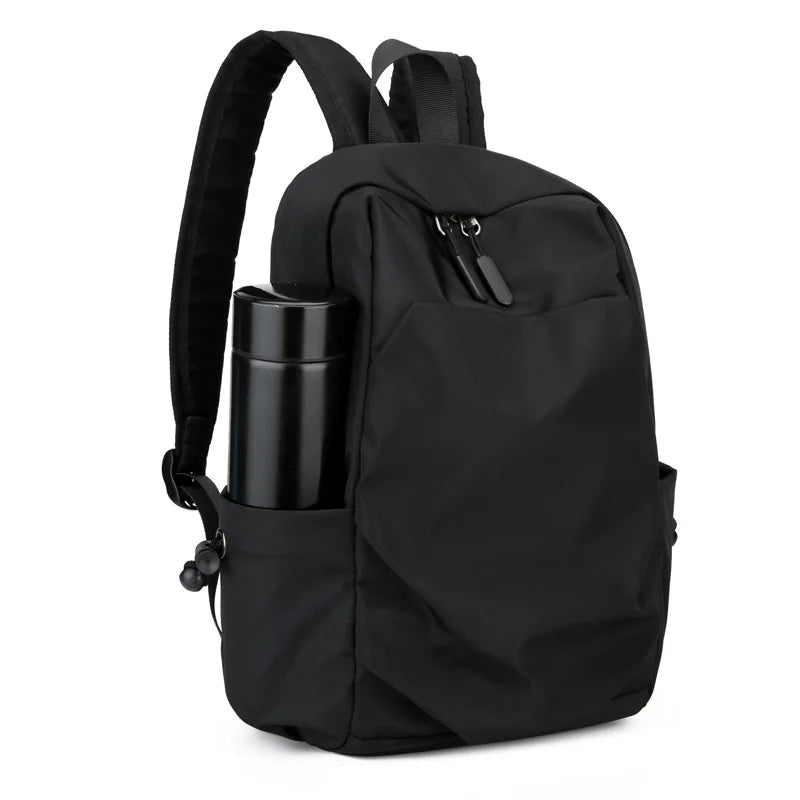 Small Waterproof Men's Backpack Nylon Mini Light School Bag Women Shoulder