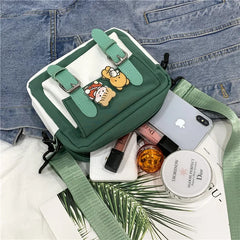 Small Messenger Bag Student Mini Crossbody Bags Mobile Phone Packs