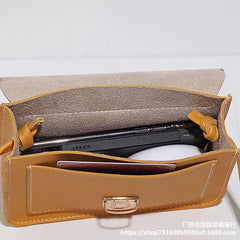 Small Messenger Bag Yellow Ladies Phone Purse