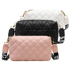 Women's Diamond Embroidery Camera Shoulder Bag
