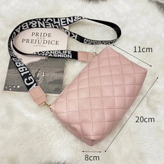 Women's Diamond Embroidery Camera Shoulder Bag