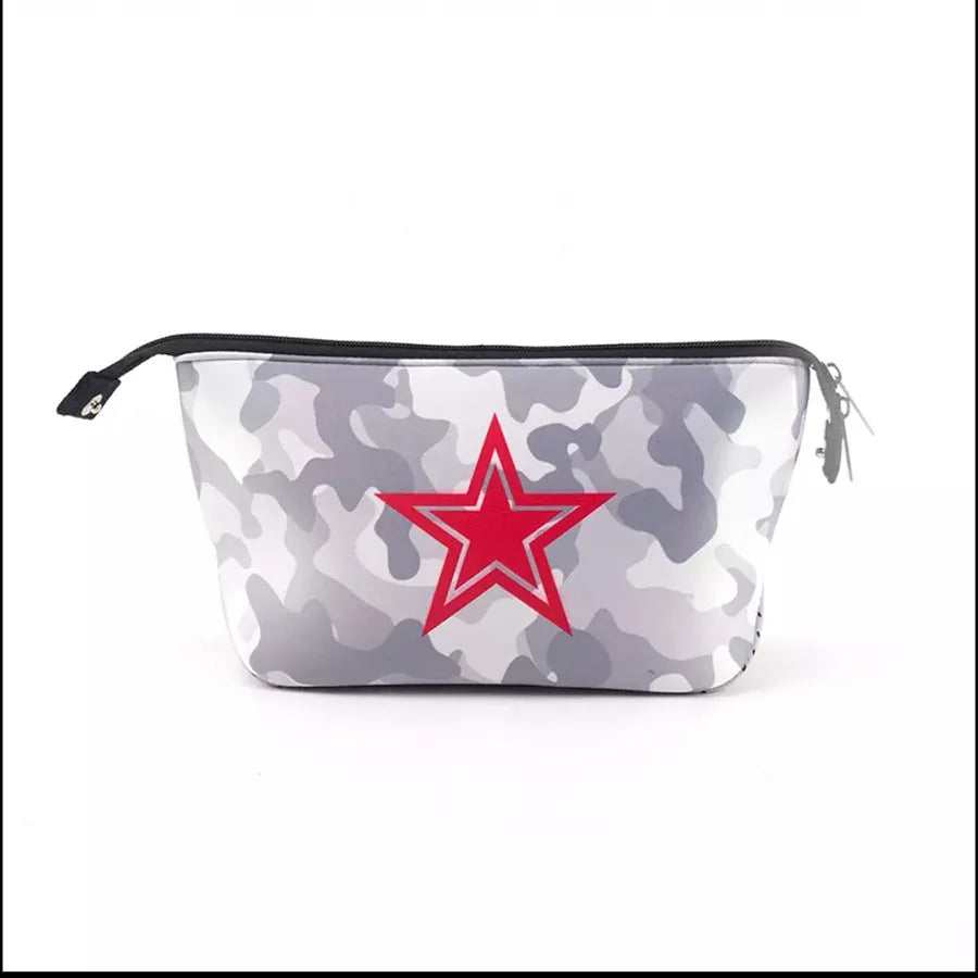 Neoprene Printed Women's Cosmetic Bag Small Hand & Wallet Bag