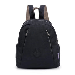 Small Women Backpack Female Nylon School Bag Mini Travel Shoulder Bag