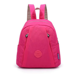 Small Women Backpack Female Nylon School Bag Mini Travel Shoulder Bag