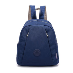 Small Women Backpack Female Nylon School Bag Mini Travel Shoulder Bag