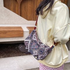 Nylon Shoulder Bag Crossbody for Girls Women Messenger School Bags