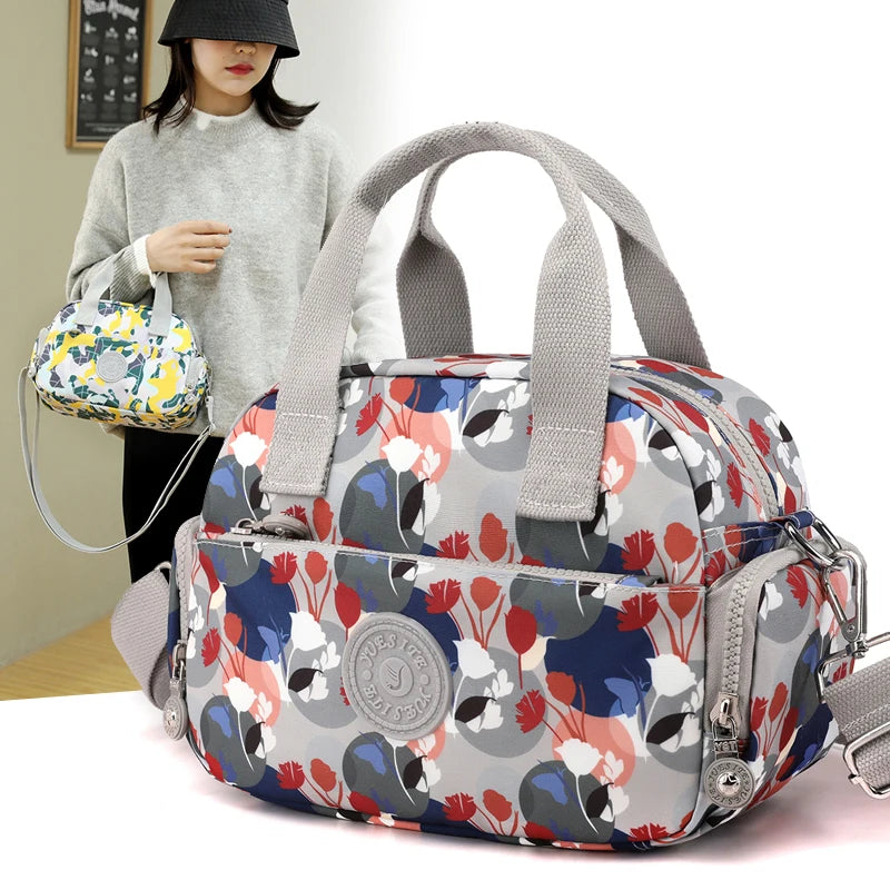 Small Nylon Women Shoulder bag Printing Female Messenger Bag High Ladies