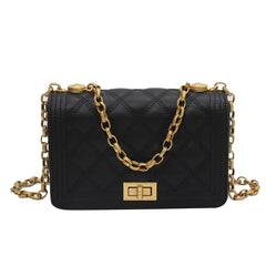 PU Leather Crossbody Bags for Women Chain Shoulder Purses