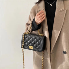 PU Leather Crossbody Bags for Women Chain Shoulder Purses