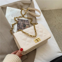 PU Leather Crossbody Bags for Women Chain Shoulder Purses