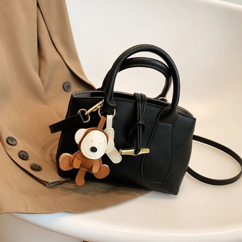 Women's Small PU Leather Crossbody Bags Lady Handbags and Purses