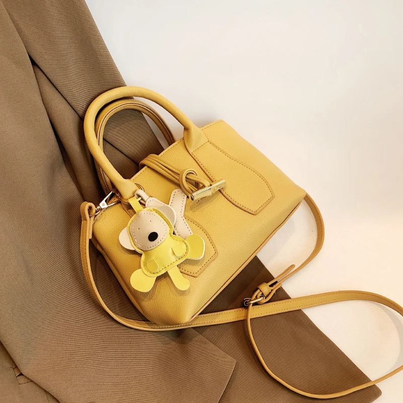 Women's Small PU Leather Crossbody Bags Lady Handbags and Purses