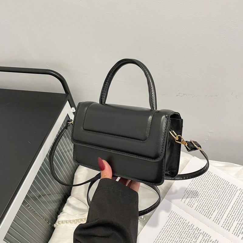 Women's PU Leather Crossbody Bag Shoulder Handbag Female Tote Bag