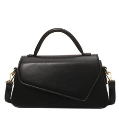 Women's PU Leather Crossbody Sling Bag Short Handle Shoulder Handbag