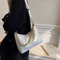 Quilted Crossbody Bag for Women Spring Summer Shoulder Purses